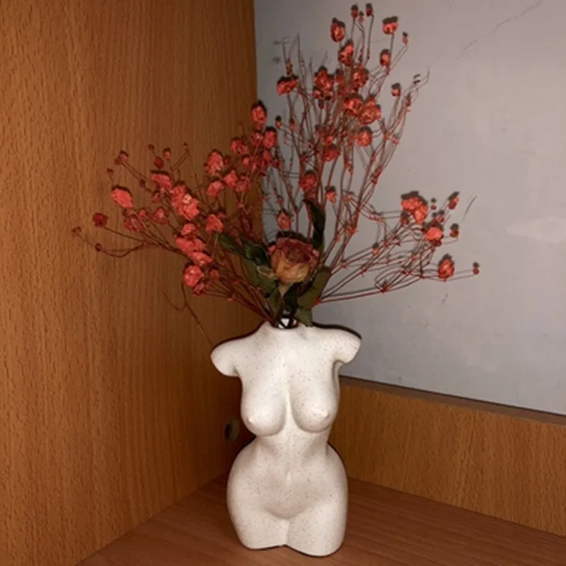 BOUSSAC Body Art Design Flower Vase Nude Female Sculpture Flower Vase Creative Hobby Vase Planting Machine Home Decor
BOUSSAC Body Art Design Flower Vase Nude Female Sculpture Flower Vase Creative Hobby Vase Planting Machine Home Decor