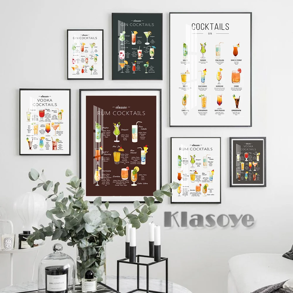 Vodka Cocktail Printable Poster Classic Art Prints Modulation Method Wall Stickers Picture Kitchen Decor Bar Pub Club Painting
Vodka Cocktail Printable Poster Classic Art Prints Modulation Method Wall Stickers Picture Kitchen Decor Bar Pub Club Painting