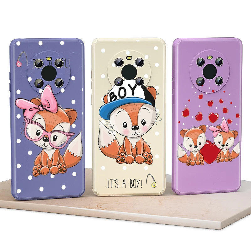 Cartoon Cute Fox for Huawei Mate 40 30 20 Pro Lite Y9 Prime Y7 Y6 2019 2020 Liquid Silicone Soft Cover Phone Case
Cartoon Cute Fox for Huawei Mate 40 30 20 Pro Lite Y9 Prime Y7 Y6 2019 2020 Liquid Silicone Soft Cover Phone Case