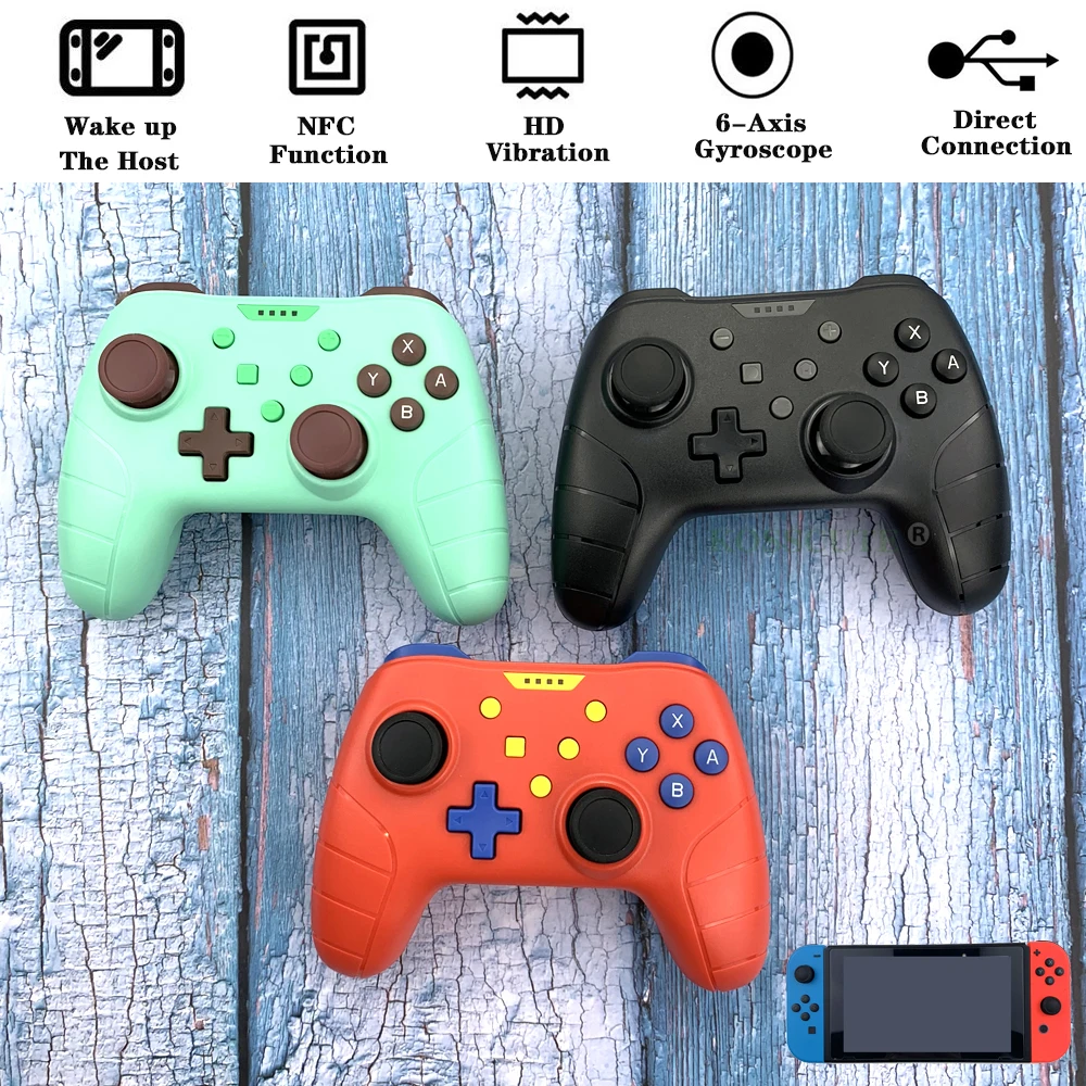 2021 Switch Pro Controller For Nintend Switch Console wireless Controller Gamepad
2021 Switch Pro Controller For Nintend Switch Console wireless Controller Gamepad