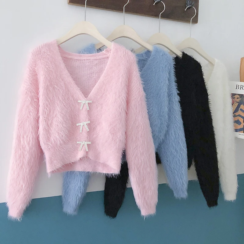 Cheap wholesale 2021 autumn winter new fashion casual warm nice women Sweater woman female OL cropped cardigan BVt236
Cheap wholesale 2021 autumn winter new fashion casual warm nice women Sweater woman female OL cropped cardigan BVt236