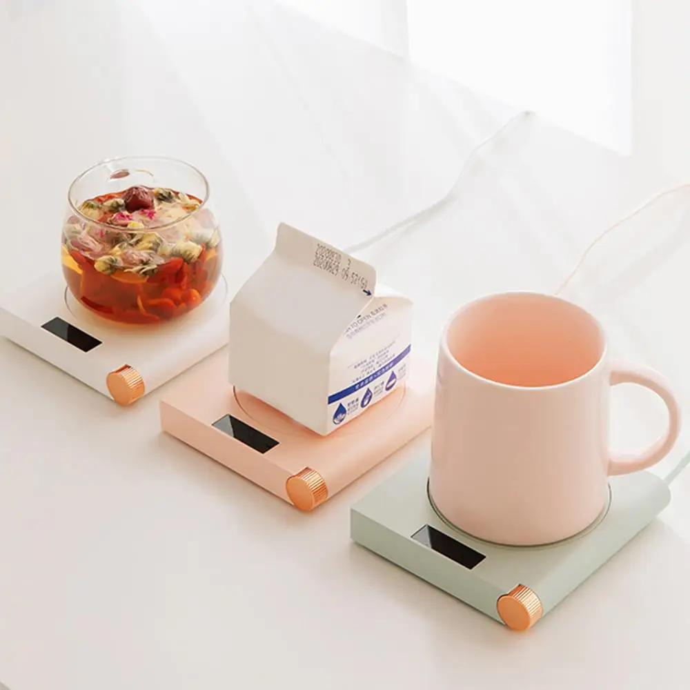 Mini Heating Coasters USB Charging LED Display Cup Warmer Heater Adjustment Constant Temperature Mug Mat Mugs Coaster
Mini Heating Coasters USB Charging LED Display Cup Warmer Heater Adjustment Constant Temperature Mug Mat Mugs Coaster