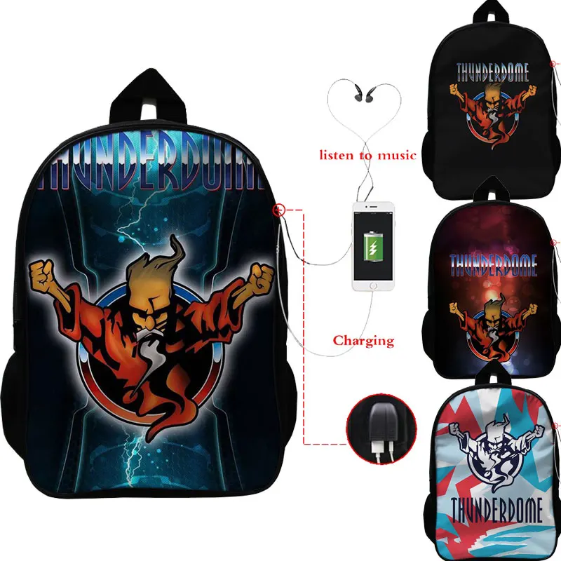 16 Inch Mochila Thunderdome Hardcore Wizard Multifunction Backpack USB Charging School Bag For Teens Unisex Laptop/Travel Bags
16 Inch Mochila Thunderdome Hardcore Wizard Multifunction Backpack USB Charging School Bag For Teens Unisex Laptop/Travel Bags