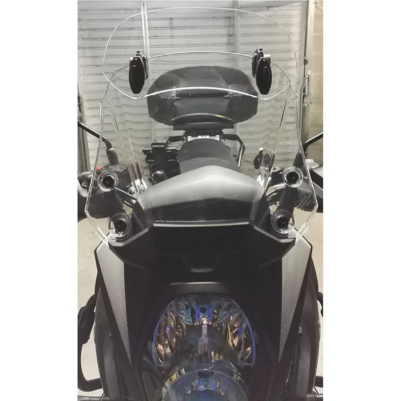 Motorcycle CNC Aluminum alloy Windshield Adjustable Clip On Windscreen Extension Airflow Wind Deflector Motorcycle Accessories 
Motorcycle CNC Aluminum alloy Windshield Adjustable Clip On Windscreen Extension Airflow Wind Deflector Motorcycle Accessories