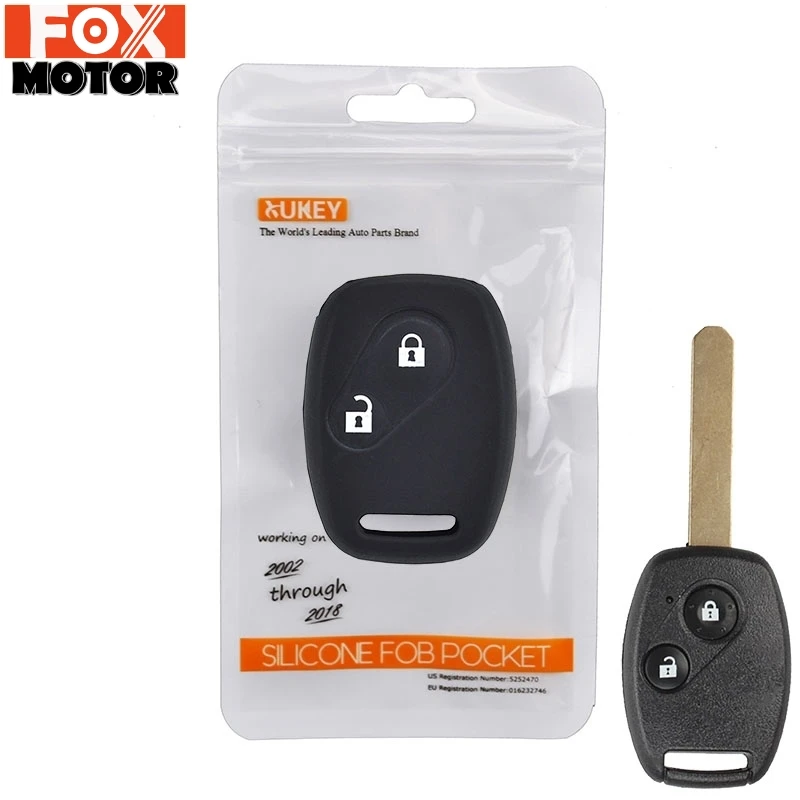 2 Button Silicone Car Remote Key Fob Shell Cover Case For Honda Civic Accord Pilot Fit Crv S2000 Stream Crosstour Insight Cr-z
2 Button Silicone Car Remote Key Fob Shell Cover Case For Honda Civic Accord Pilot Fit Crv S2000 Stream Crosstour Insight Cr-z