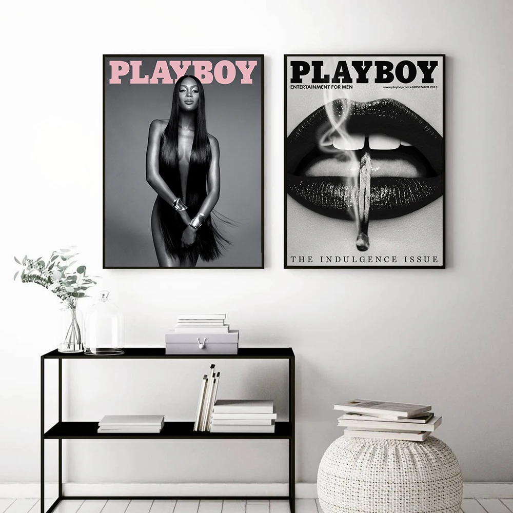 Modern Poster Black White Fashion Canvas Painting Magazine Cover Art Print Sexy Woman Wall Picture For Living Room Home Decor
Modern Poster Black White Fashion Canvas Painting Magazine Cover Art Print Sexy Woman Wall Picture For Living Room Home Decor