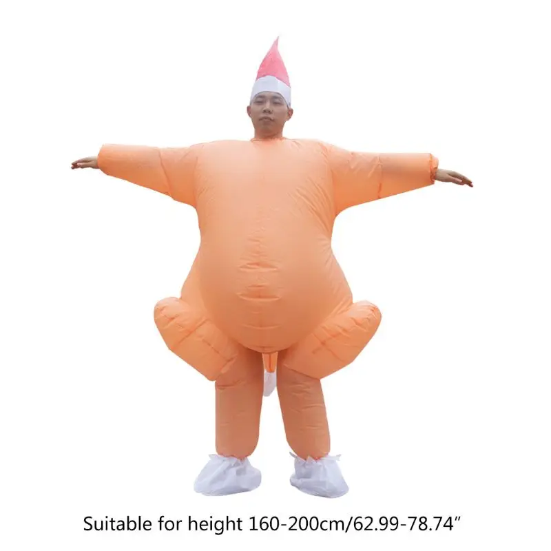 Thanksgiving Turkey Inflatable Suit Costume Funny Blow Up Jumpsuit Halloween
Thanksgiving Turkey Inflatable Suit Costume Funny Blow Up Jumpsuit Halloween