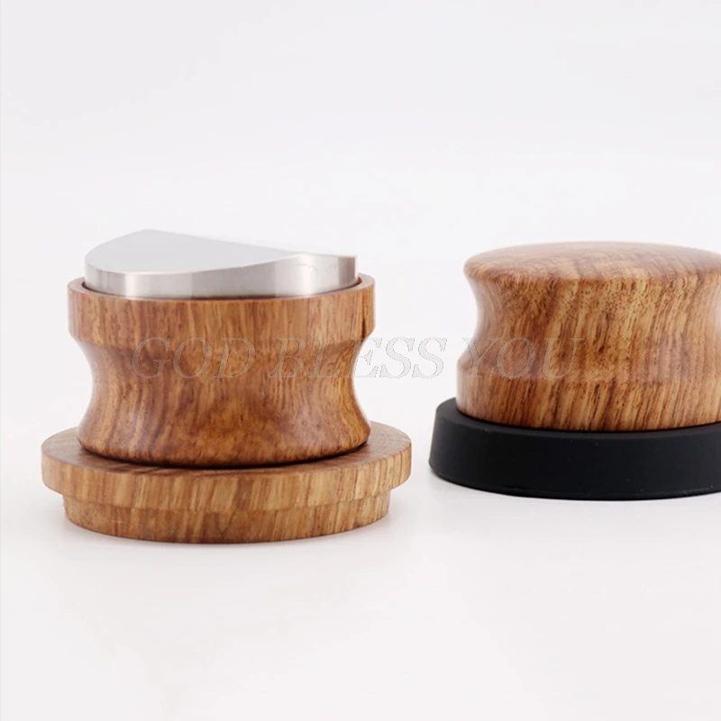 Wooden Handle Coffee Distributor Espresso Palm Tamper Stainless Steel Coffee Tamper Base 58mm Coffee Powder Press Tools
Wooden Handle Coffee Distributor Espresso Palm Tamper Stainless Steel Coffee Tamper Base 58mm Coffee Powder Press Tools
