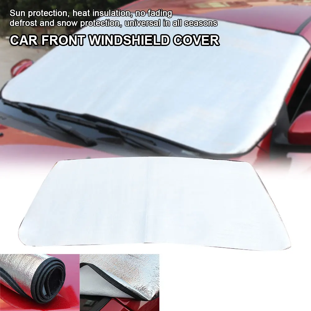 Car Windshield Cover Sunshade Snow Ice Cover Aluminum Foil UV Resistant Cotton Front Rear Windscreen Protector Cover Shield Tool
Car Windshield Cover Sunshade Snow Ice Cover Aluminum Foil UV Resistant Cotton Front Rear Windscreen Protector Cover Shield Tool