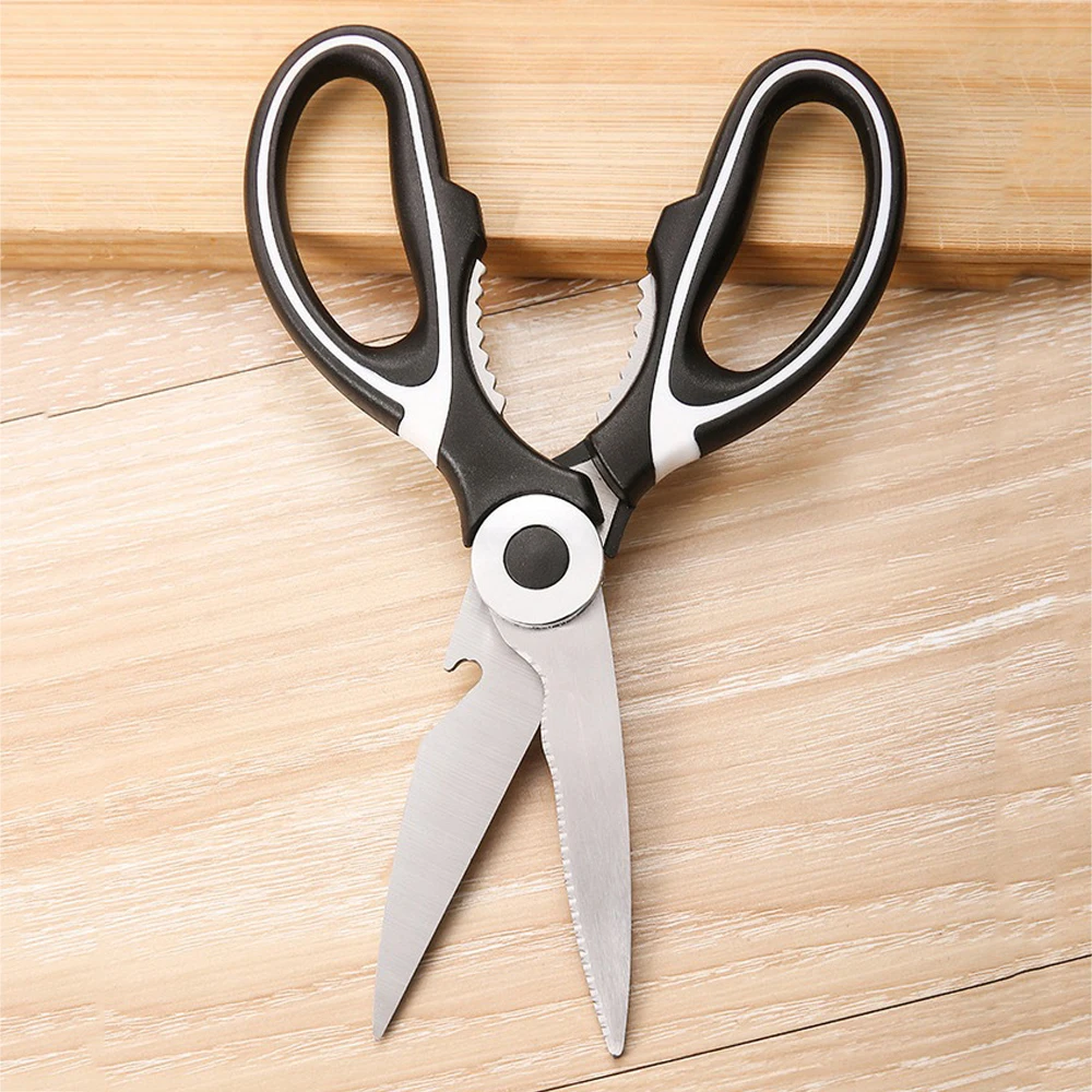 Kitchen Scissors Multifunctional Stainless Steel Ultra Sharp Cooking Scissors For Poultry Fish Seafood Chicken Vegetables
Kitchen Scissors Multifunctional Stainless Steel Ultra Sharp Cooking Scissors For Poultry Fish Seafood Chicken Vegetables