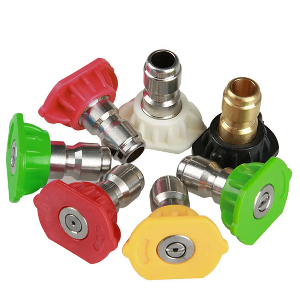 Car Pressure Washer Accessory Turbo Nozzles Sprayer Pivoting Coupler Jet Sprayer For Quick Connector With 5 Spray Nozzle Tips
Car Pressure Washer Accessory Turbo Nozzles Sprayer Pivoting Coupler Jet Sprayer For Quick Connector With 5 Spray Nozzle Tips