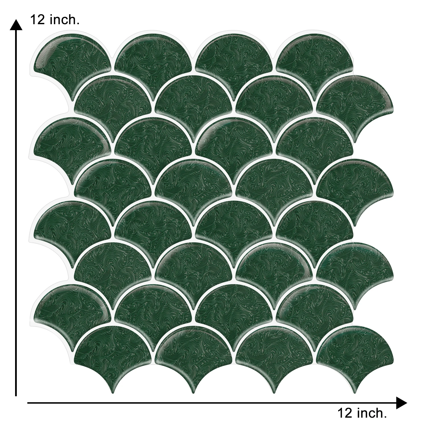 1.2MM Retro Green Self-Adhesive Waterproof Wall Sticker Irregular Decorative Wallpaper Splash-Proof Baffle In The Pantry
1.2MM Retro Green Self-Adhesive Waterproof Wall Sticker Irregular Decorative Wallpaper Splash-Proof Baffle In The Pantry