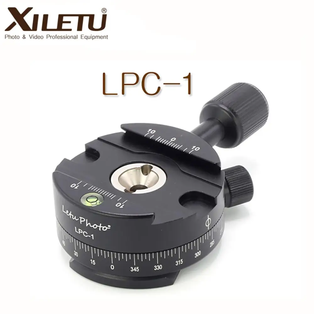 XILETU LPC-1 профессиональная панорамная шаровая Головка на 360 градусов с винтом 1/4 и 3/8 для камеры
XILETU LPC-1 профессиональная панорамная шаровая Головка на 360 градусов с винтом 1/4 и 3/8 для камеры