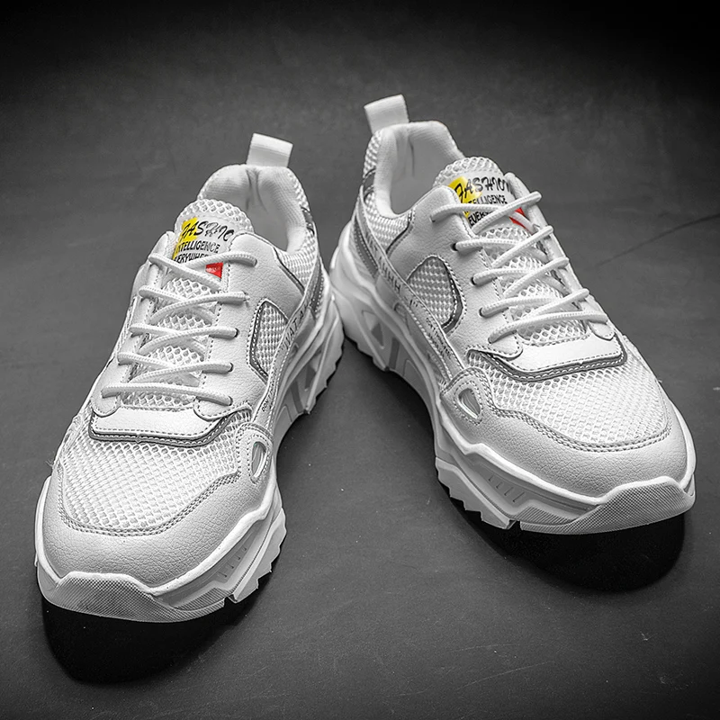 Sneakers-men's Solid White Fashion Knitting Casual Shoes Men Male Sneakers Mens Causal Men's Athletic Breathable
Sneakers-men's Solid White Fashion Knitting Casual Shoes Men Male Sneakers Mens Causal Men's Athletic Breathable