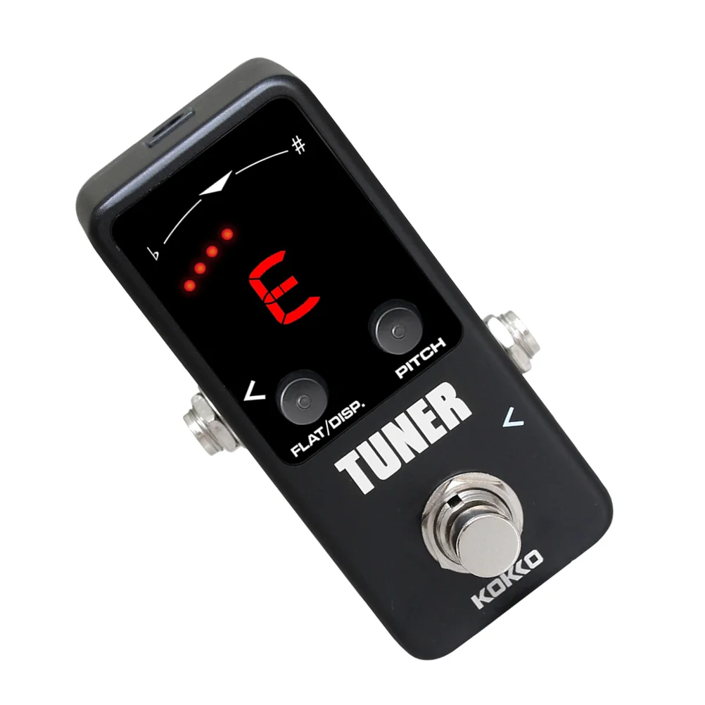MINI Chromatic Dual Mode Guitar Tuner Pedal with LED Display True Bypass Guitar Effects Pedal for Instrument Accessories
MINI Chromatic Dual Mode Guitar Tuner Pedal with LED Display True Bypass Guitar Effects Pedal for Instrument Accessories