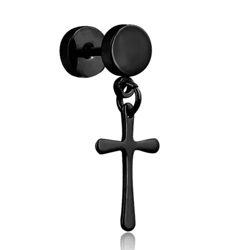 1 pair Punk Black Multiple Styles Stainless/Titanium Steel Stud Earrings For Men and Women Gothic Street Pop Hip Hop Ear Jewelry
1 pair Punk Black Multiple Styles Stainless/Titanium Steel Stud Earrings For Men and Women Gothic Street Pop Hip Hop Ear Jewelry