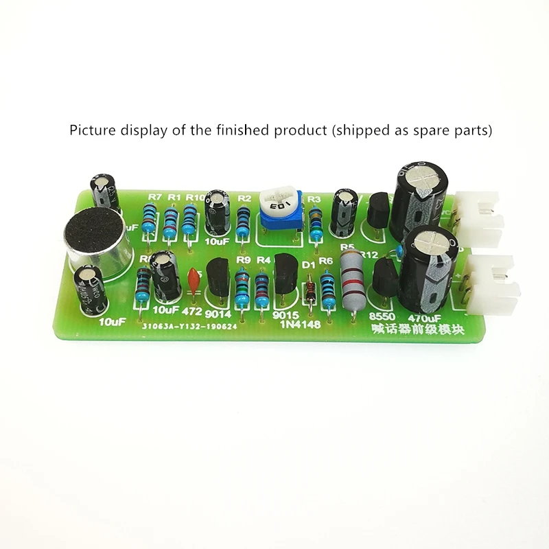 Megaphone pre-module electronic компоненты комплекта для самостоятельной сборки, микрофонный модуль увеличения громкости
Megaphone pre-module electronic компоненты комплекта для самостоятельной сборки, микрофонный модуль увеличения громкости