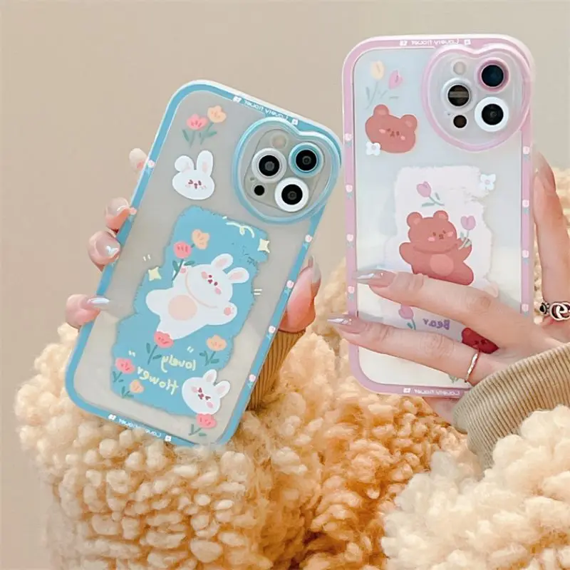 for iphone x case Clear Blue Rabbit Phone Cases For funda iPhone 11 12pro X XS XR Bear Transparent Soft Shockproof Cover Shell
for iphone x case Clear Blue Rabbit Phone Cases For funda iPhone 11 12pro X XS XR Bear Transparent Soft Shockproof Cover Shell