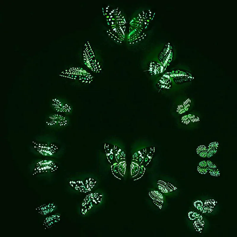 3D Glow in The Dark Butterfly Wall Ceiling Decals Decor Removable Mural Stickers Home Kids Room Bedroom Decor 12PCS
3D Glow in The Dark Butterfly Wall Ceiling Decals Decor Removable Mural Stickers Home Kids Room Bedroom Decor 12PCS