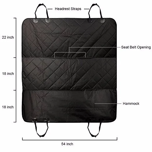Earless Dog Car Back Seat Cover Waterproof Pet Hammock Cushion Protector Travel Windproof Gray Safety Pet Rear Car Cushion 
Earless Dog Car Back Seat Cover Waterproof Pet Hammock Cushion Protector Travel Windproof Gray Safety Pet Rear Car Cushion