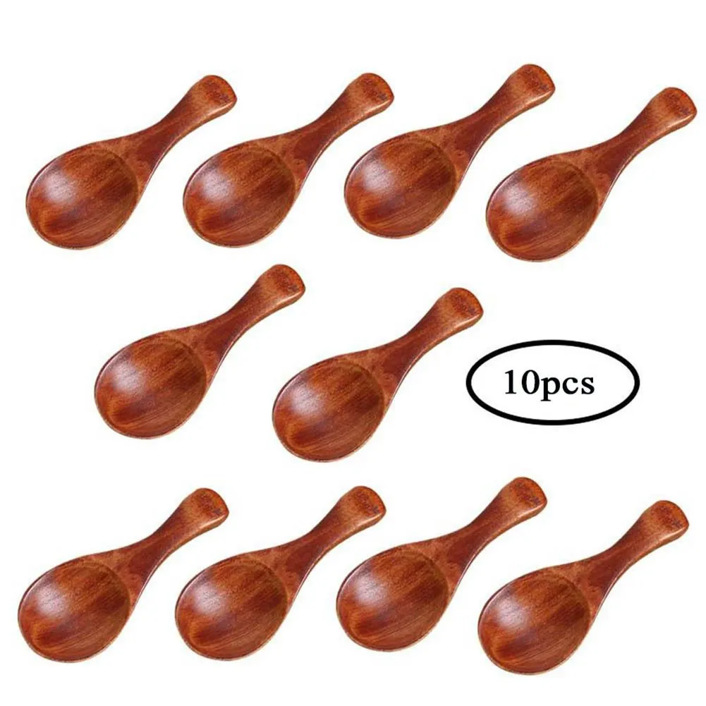 10pcs Condiments Sugar Seasoning Salt Teaspoon Coffee Mustard Mini Spoons Suitable For Ice Cream, Dessert
10pcs Condiments Sugar Seasoning Salt Teaspoon Coffee Mustard Mini Spoons Suitable For Ice Cream, Dessert