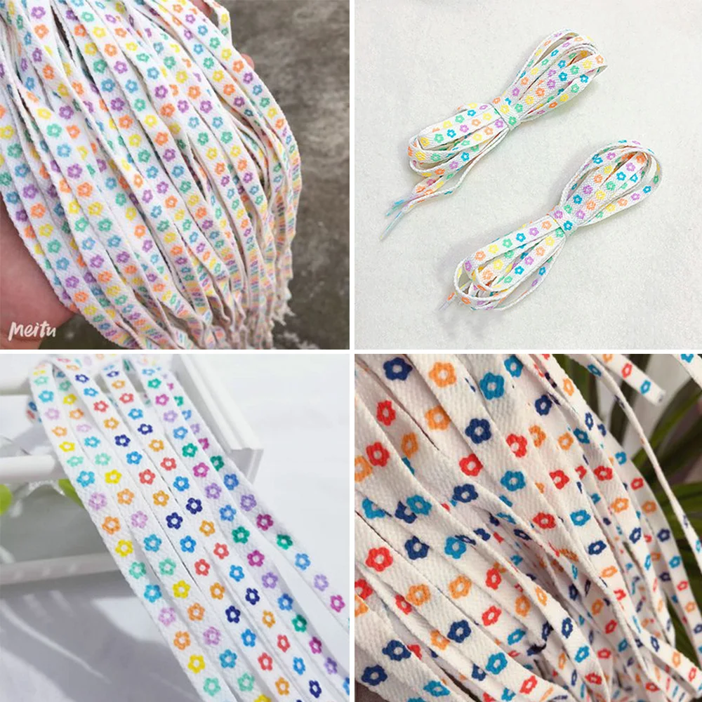 1pair Little Daisies Shoelaces Cartoon Printing Fashion Women Men Shoes Laces High-top Canvas Sneakers Shoelace Flats Shoelaces
1pair Little Daisies Shoelaces Cartoon Printing Fashion Women Men Shoes Laces High-top Canvas Sneakers Shoelace Flats Shoelaces