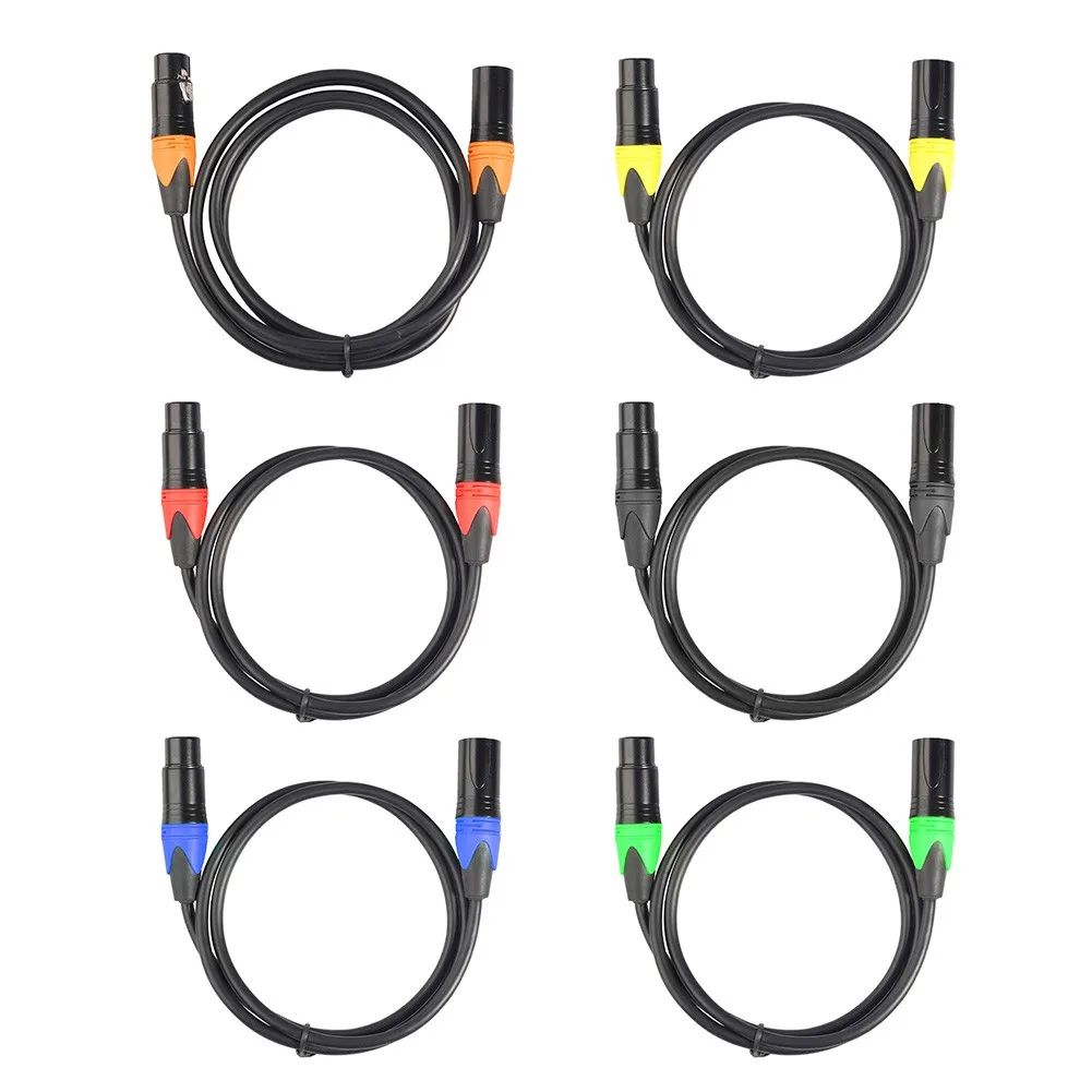 1M 3 Pin XLR Cable Microphone Lead Male To Female 3.3FT Connector Mic Connecting Wire Line For Instrument DJ Equipment Accessory
1M 3 Pin XLR Cable Microphone Lead Male To Female 3.3FT Connector Mic Connecting Wire Line For Instrument DJ Equipment Accessory