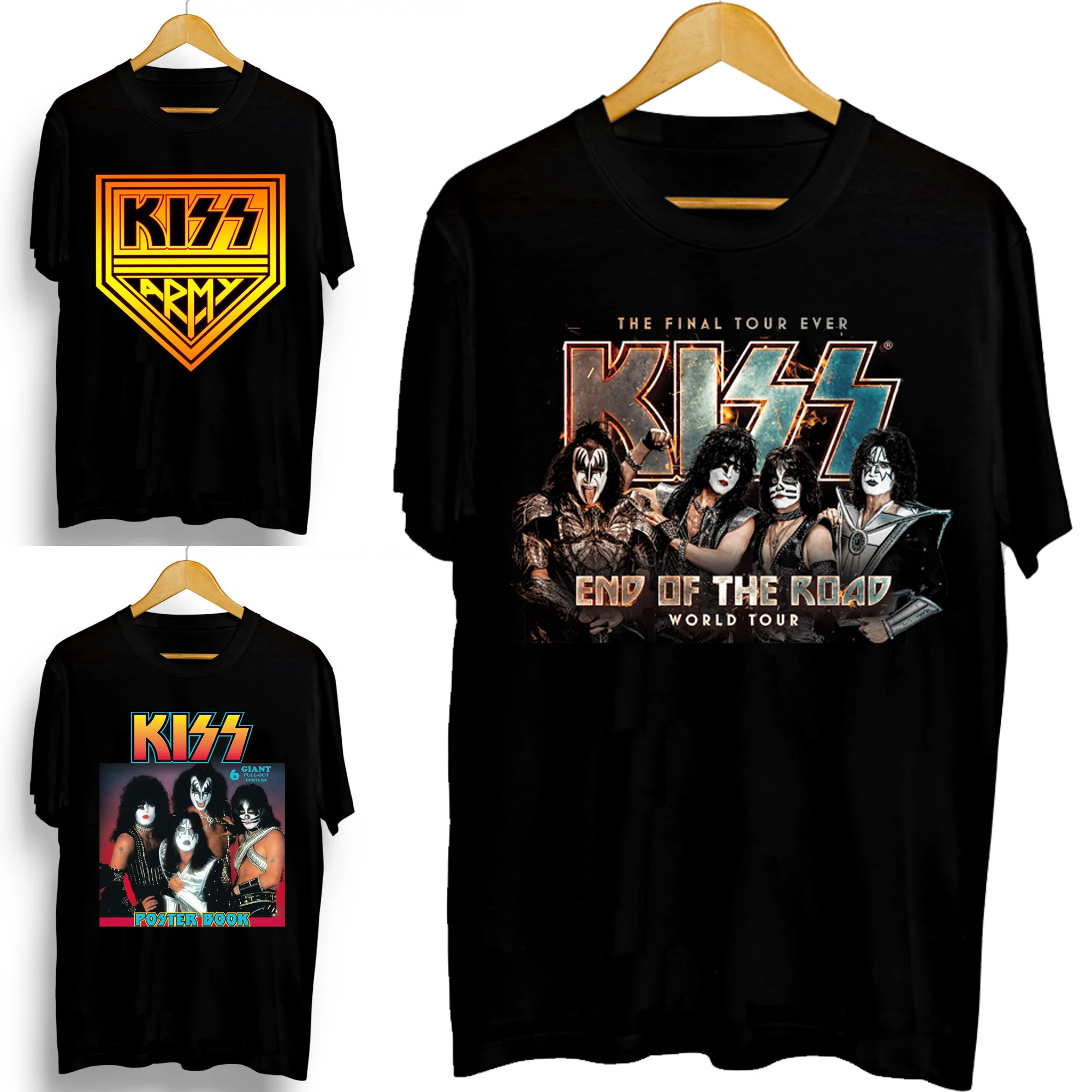 2021 New Fashion Kiss Band Rock Letter Poster Men's T-Shirt Graphics Funny Casual Short Sleeve Round Neck Shirt Hip Hop Tees
2021 New Fashion Kiss Band Rock Letter Poster Men's T-Shirt Graphics Funny Casual Short Sleeve Round Neck Shirt Hip Hop Tees