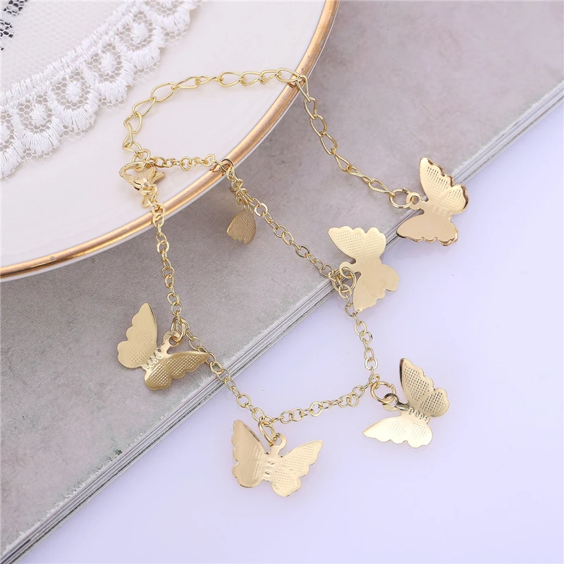 oleveo brand 2020 fashion female footwear light metal butterfly anklet bohemian bracelet foot chain new product mid-year factory 
oleveo brand 2020 fashion female footwear light metal butterfly anklet bohemian bracelet foot chain new product mid-year factory