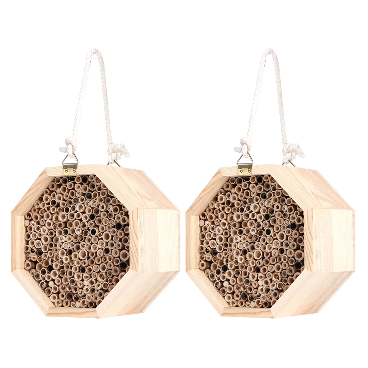 2pcs Wooden Insect Bee House Bug Room Hotel Shelter Garden Decoration Nests Box Bee House Beekeeper Feeding House BeeBox
2pcs Wooden Insect Bee House Bug Room Hotel Shelter Garden Decoration Nests Box Bee House Beekeeper Feeding House BeeBox
