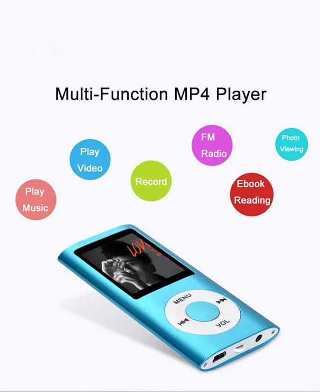 Mp3-плеер 4-го поколения 1 8 дюйма FM-радио AMV видеоплеер с поддержкой SD/TF-карт 4 ГБ 16 32 |