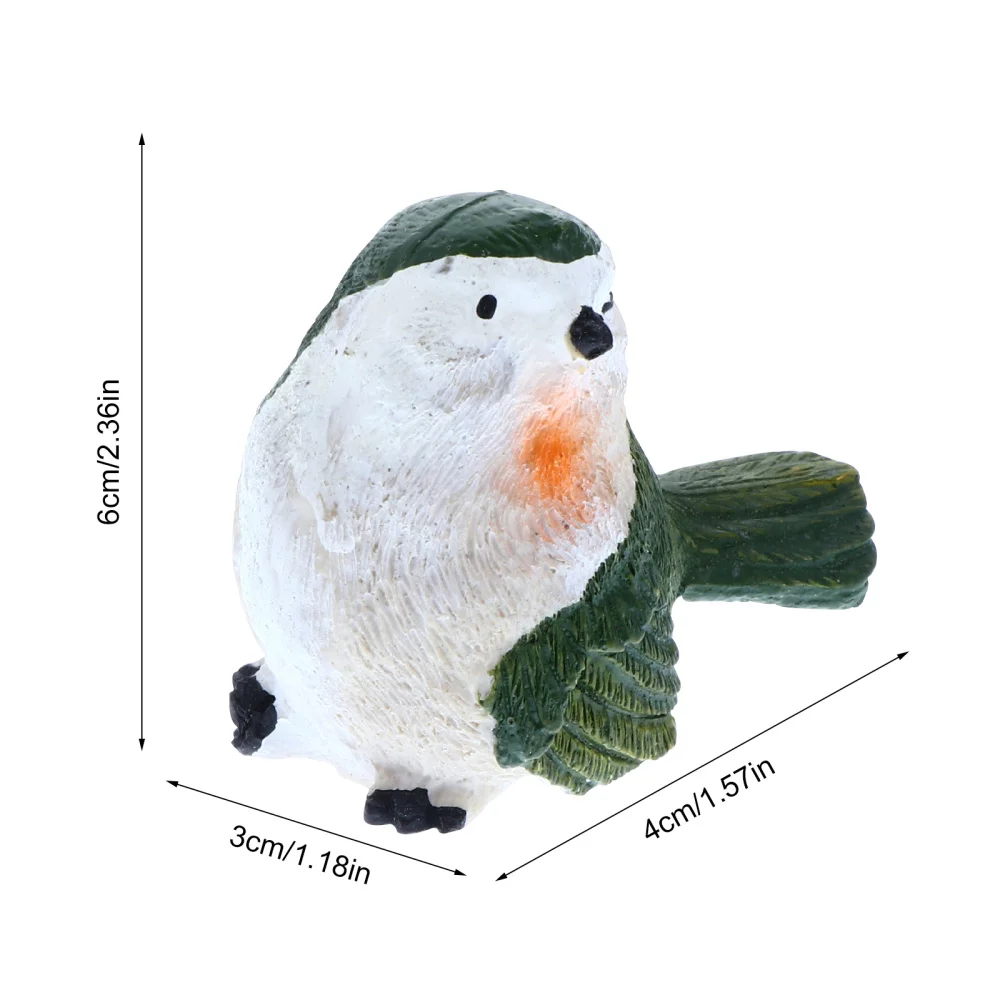 4 Pcs Decorative Bird Adornments Resin Bird Shape Decorations Bird Desktop Decor
4 Pcs Decorative Bird Adornments Resin Bird Shape Decorations Bird Desktop Decor