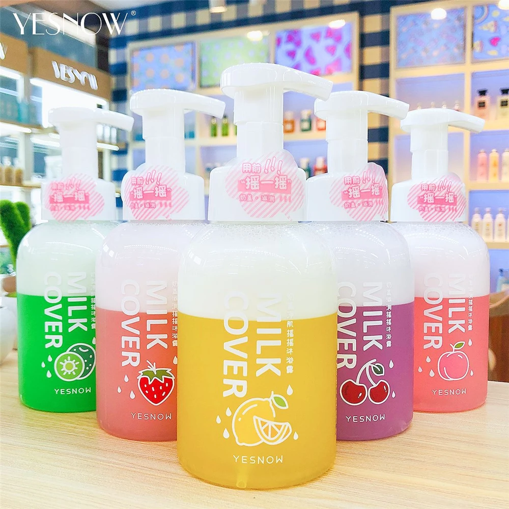Hand Shake Milk Cover Bath Foam Shower Gel 400ml Colorful Fruit Cloud Foam Gentle Cleansing Whitening Moisturizing Body Wash
Hand Shake Milk Cover Bath Foam Shower Gel 400ml Colorful Fruit Cloud Foam Gentle Cleansing Whitening Moisturizing Body Wash