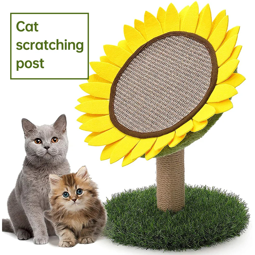 Cat Scratch Board Toy Sisal Lovely Sunflower Shape Cats Scratching Post Toys Protecting Grind Claws Cat Scratcher Toy Mat
Cat Scratch Board Toy Sisal Lovely Sunflower Shape Cats Scratching Post Toys Protecting Grind Claws Cat Scratcher Toy Mat