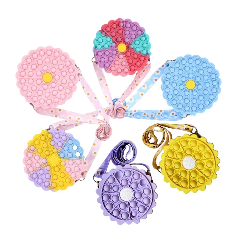Popper Shoulder Bag Purse Fidget Sensory Toys Sunflower Simple Bubble Crossbody Backpack Relieve Stress Wallet for Girls XXY111
Popper Shoulder Bag Purse Fidget Sensory Toys Sunflower Simple Bubble Crossbody Backpack Relieve Stress Wallet for Girls XXY111