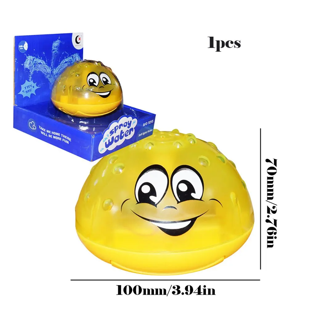 Infant Children Cartoon Toy Ball Electric Induction Water Jet Ball Light Music Toy Ball Baby Bathroom Play Water Bath Toy
Infant Children Cartoon Toy Ball Electric Induction Water Jet Ball Light Music Toy Ball Baby Bathroom Play Water Bath Toy