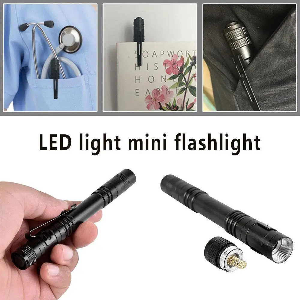 Pen Shape Push Button Switch Torch LED Flashlight Long Energy Saving Bicycle Light Home Accessory Outdoor Supply Hiking Camping
Pen Shape Push Button Switch Torch LED Flashlight Long Energy Saving Bicycle Light Home Accessory Outdoor Supply Hiking Camping