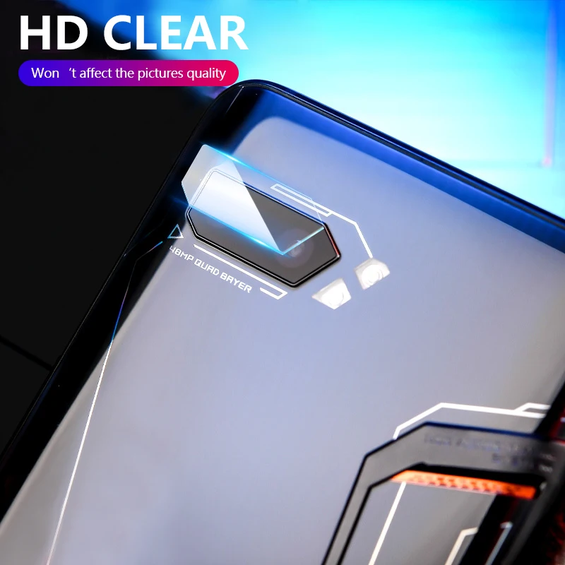 Стекло для объектива камеры Asus ROG Phone 2 3 9H защита ZenFone 6 олеофобное покрытие