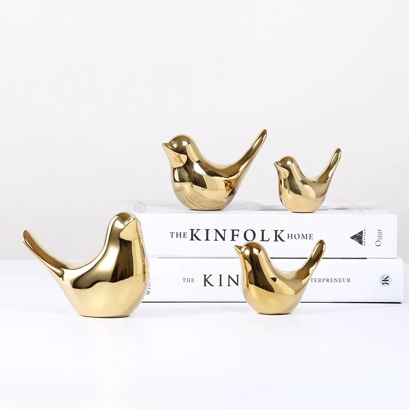 Modern Minimalist Creative Nordic Golden Ceramic Bird Abstract Ornaments Soft Decoration Home Model Room Decorations
Modern Minimalist Creative Nordic Golden Ceramic Bird Abstract Ornaments Soft Decoration Home Model Room Decorations