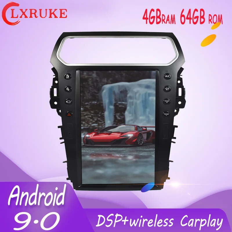 4+64GB 13.6 Android 9.0 For Ford explorer 2011-2019 Vertical Screen Car GPS Navigation Stereo Head Unit Multimedia Player Radio
4+64GB 13.6 Android 9.0 For Ford explorer 2011-2019 Vertical Screen Car GPS Navigation Stereo Head Unit Multimedia Player Radio
