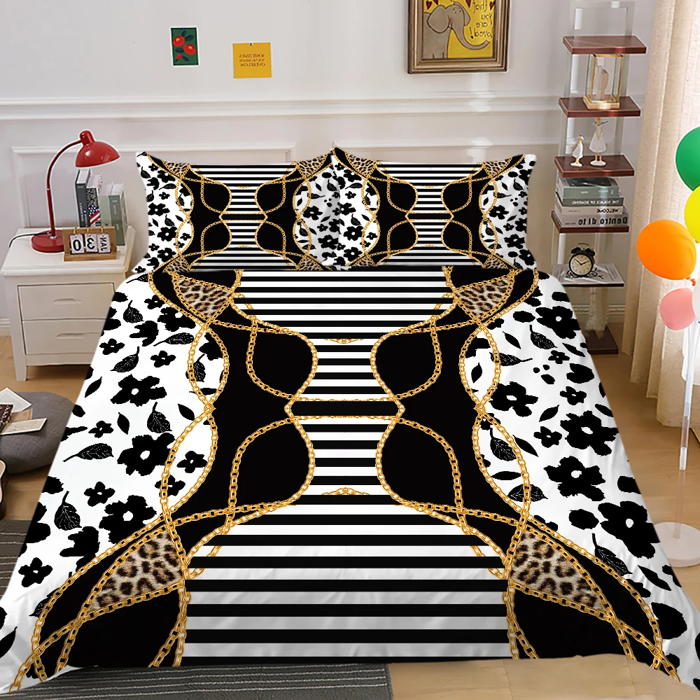 3D Bedding Sets King Size Duvet Cover Set 2/3 Pcs Comforter Cover Set Queen Luxury Design Bedroom Decoration 
3D Bedding Sets King Size Duvet Cover Set 2/3 Pcs Comforter Cover Set Queen Luxury Design Bedroom Decoration
