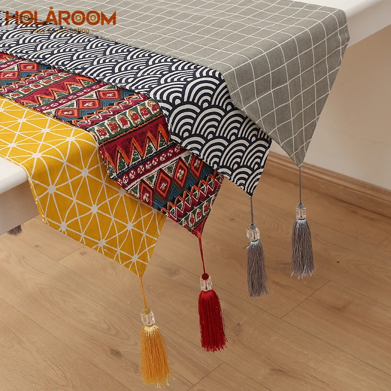 Holaroom Fashion Table Runners Cotton Linen Tablerunner Boho Decor Tablecloths Wedding Party Decoration Home Nordic Table Runner
Holaroom Fashion Table Runners Cotton Linen Tablerunner Boho Decor Tablecloths Wedding Party Decoration Home Nordic Table Runner