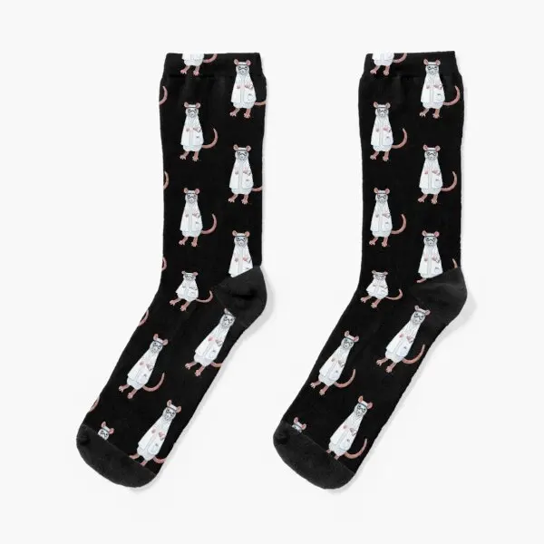 Lab Rat Crew Socks, лучшие осенние женские хлопковые носки с забавным мультяшным рисунком, удобные милые дышащие черные мужские и женские короткие
Lab Rat Crew Socks, лучшие осенние женские хлопковые носки с забавным мультяшным рисунком, удобные милые дышащие черные мужские и женские короткие