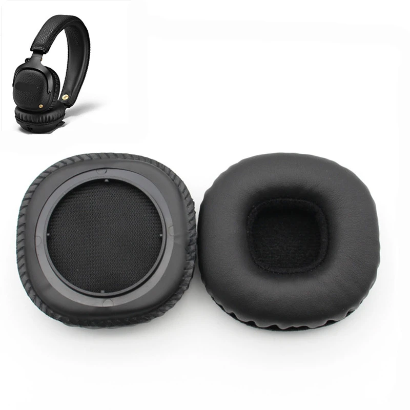 1 Пара амбушюры для наушников сменный Marshall MID ANC Bluetooth вкладыши Губка Подушка из