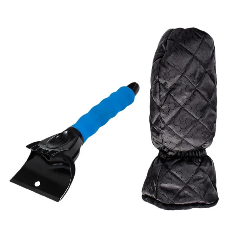 Ice Scraper Mitt, Windshield Snow Scraper Mitt with Waterproof Glove Lined of Thick Fleece for Car SUV Truck
Ice Scraper Mitt, Windshield Snow Scraper Mitt with Waterproof Glove Lined of Thick Fleece for Car SUV Truck