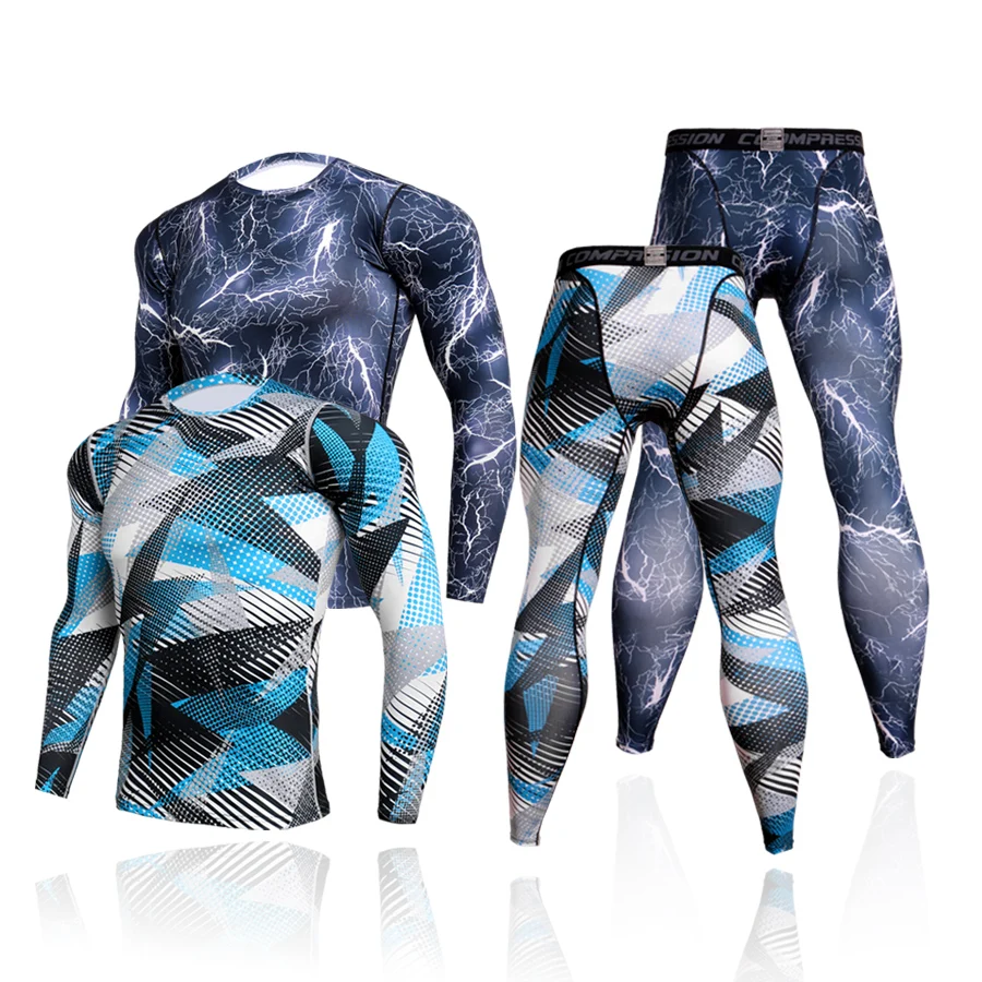 High Quality Compression Men's Sport Suits Quick Dry Running Sets Joggers Sports Training Gym Fitness Tracksuits
High Quality Compression Men's Sport Suits Quick Dry Running Sets Joggers Sports Training Gym Fitness Tracksuits
