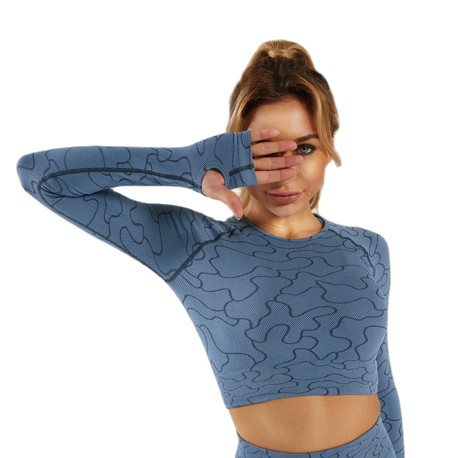 Accusativu Energy Ladies Yoga Wear Fitness Sportswear Workout Wear Fitness Long Sleeve Crop Tops High Waist Leggings Sportswear
Accusativu Energy Ladies Yoga Wear Fitness Sportswear Workout Wear Fitness Long Sleeve Crop Tops High Waist Leggings Sportswear