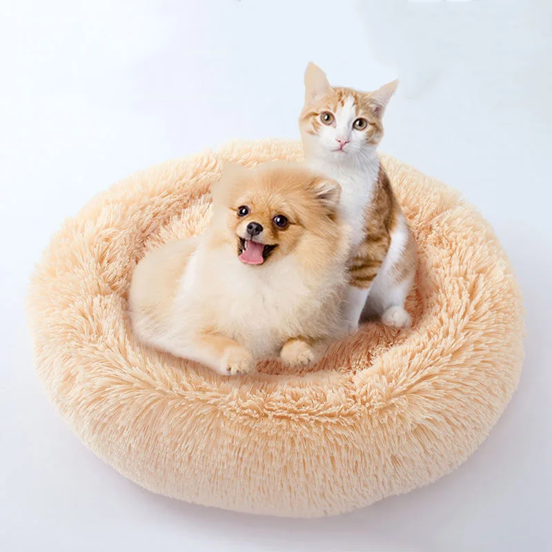 Donut Dog Cat Bed, Soft Plush Pet Cushion, Anti-Slip Machine Washable Self Warming Pet Bed Improved Sleep for Small Medium Dogs
Donut Dog Cat Bed, Soft Plush Pet Cushion, Anti-Slip Machine Washable Self Warming Pet Bed Improved Sleep for Small Medium Dogs
