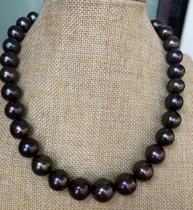 good >>>>noble jewelry stunningAAA12-15mm Freshwater round black green red pearl necklace
good >>>>noble jewelry stunningAAA12-15mm Freshwater round black green red pearl necklace