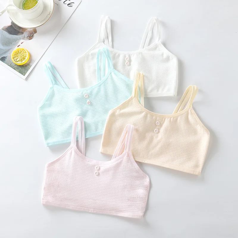 5pcs Young Girls Cotton Underwear Teenage Training Sports Bra Top For Teens 8-16 Years Adolescente Lingerie Teen Bras
5pcs Young Girls Cotton Underwear Teenage Training Sports Bra Top For Teens 8-16 Years Adolescente Lingerie Teen Bras